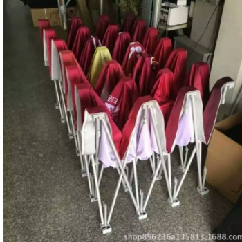 快幕布秀厂家直供拉网展架绷布拉网展示架便携折叠拉网展架图2