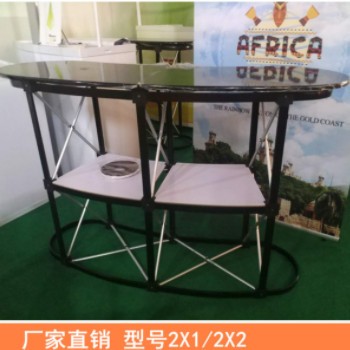前台厂家 直供拉网前台 折叠前台 试吃展台图3