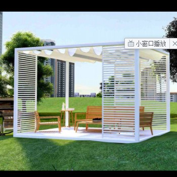 工厂供应 广告展位展览搭建M系列展位阳光房企业活动展位展览搭建图3
