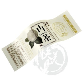 PVC不干胶标签印刷化妆品塑料防水贴纸标贴商标亮银不干胶