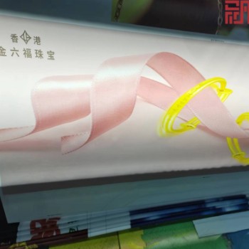 厂家直销卡布灯箱高清画质灯箱布 5米宽幅无拼接UV软膜喷绘灯箱布图2
