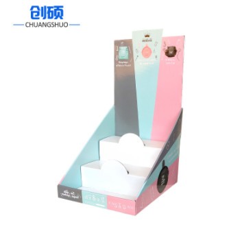 供应可折叠纸货架 电子产品展示架纸盒 厂家定制陈列架纸货架图2