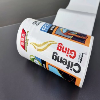 覆光膜工艺铜版纸材料建材瓷砖美缝填缝剂贴纸印刷logo不干胶卷标图2