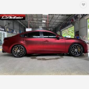 Premium Car Vinyl Wrap Metallic Romanee Red Matt Car Body Changing Color Vinyl Car Sticker Wrap Film图1
