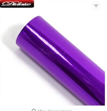 Premium Quality Car Vinyl Wrap Stretchable Mirror Chrome Film Air Bubble Removable Glue Vinyl Car Fi