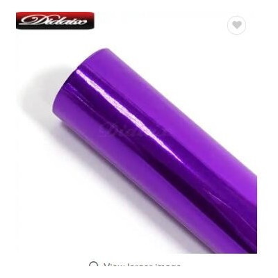 Premium Quality Car Vinyl Wrap Stretchable Mirror Chrome Film Air Bubble Removable Glue Vinyl Car Fi