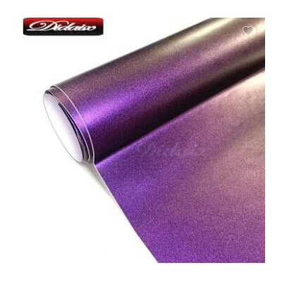 Factory Wholesale Car Vinyl Wrap Premium Chameleon Color Change Matte Dark Purple Color Vinyl Wrap C