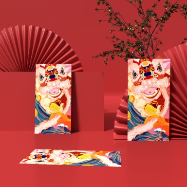 红包批发婚庆结婚用品红包袋婚礼接亲堵门春节回礼通用利是封抽签