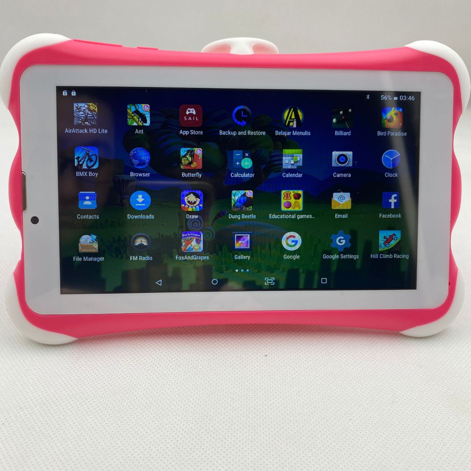 Export 7inch Kids Tablet Pc Android 2SIM7寸1+8 G安卓通话平板图3