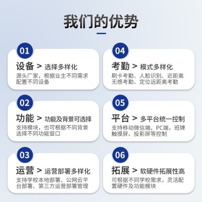 21.45智慧校园电子班牌数字门牌大高初中小学幼儿园考勤机一体机