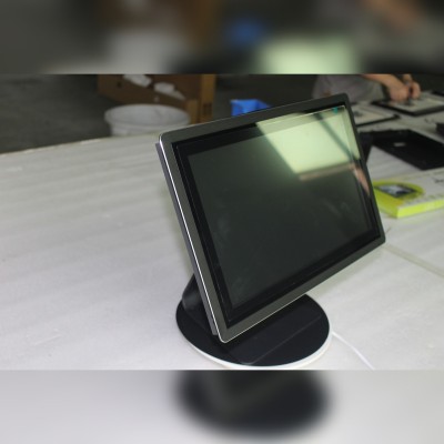 [加工定制]嵌入式全封闭式工控机x86带桌面支架电容屏mes车间壁挂