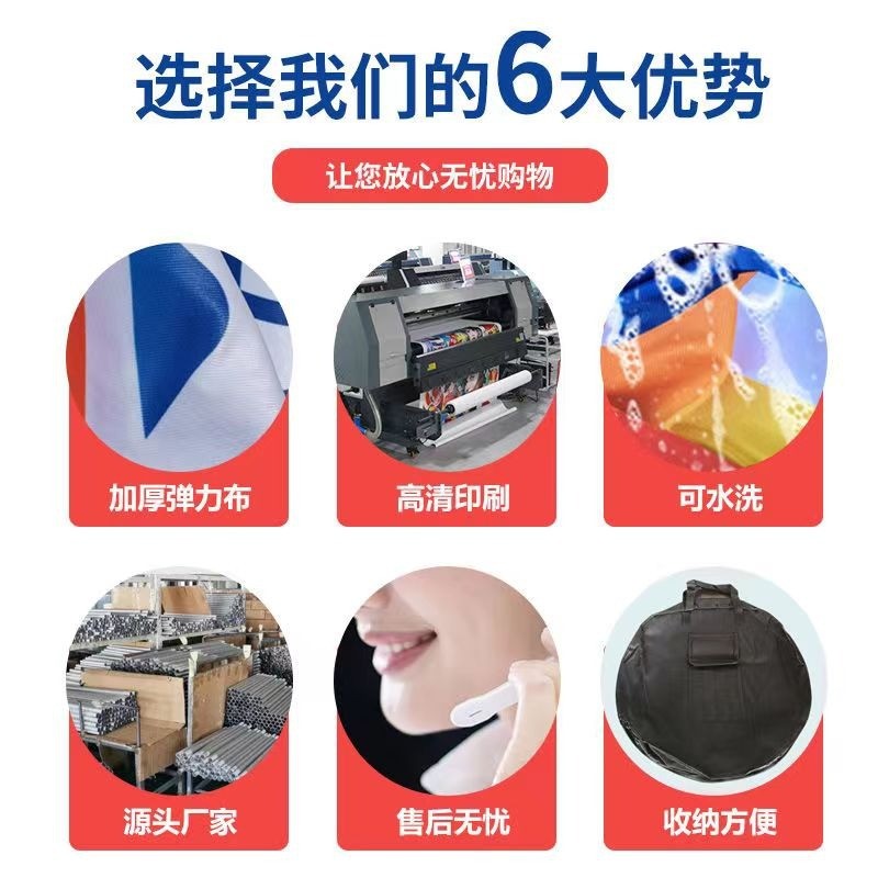 a屏展架广告牌户外球场挡板运动场地围挡可折叠A字板广告展示架图2