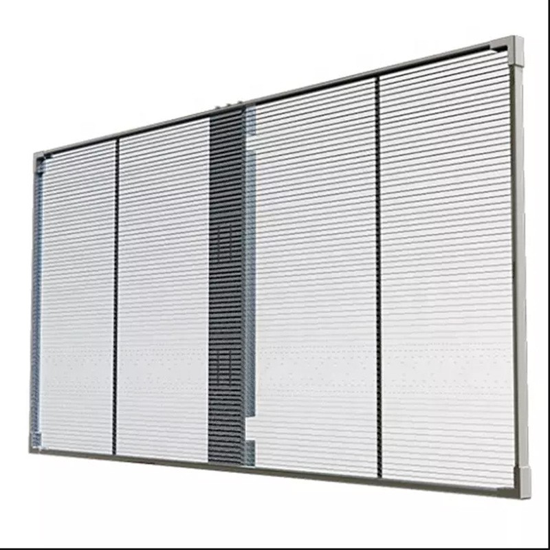 glass transparent LED film display 透明屏广告屏玻璃屏防水图2