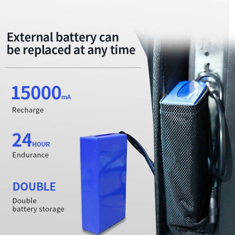 Backpack LCD digital signage and displays 背包广告机图3