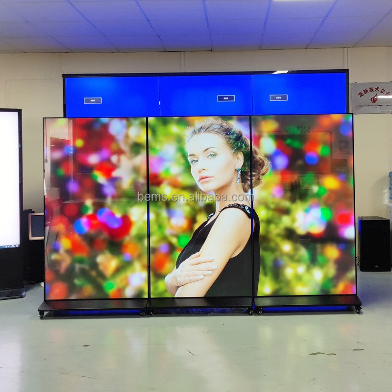 75" 100" 55 inch indoor touch screen lcd outdoor advertising图2