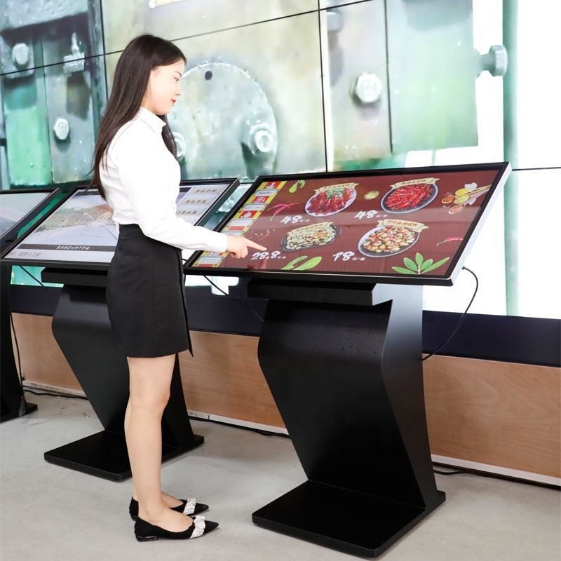 touch screen 55 inch interactive 卧式触摸查询机立式一体机图3