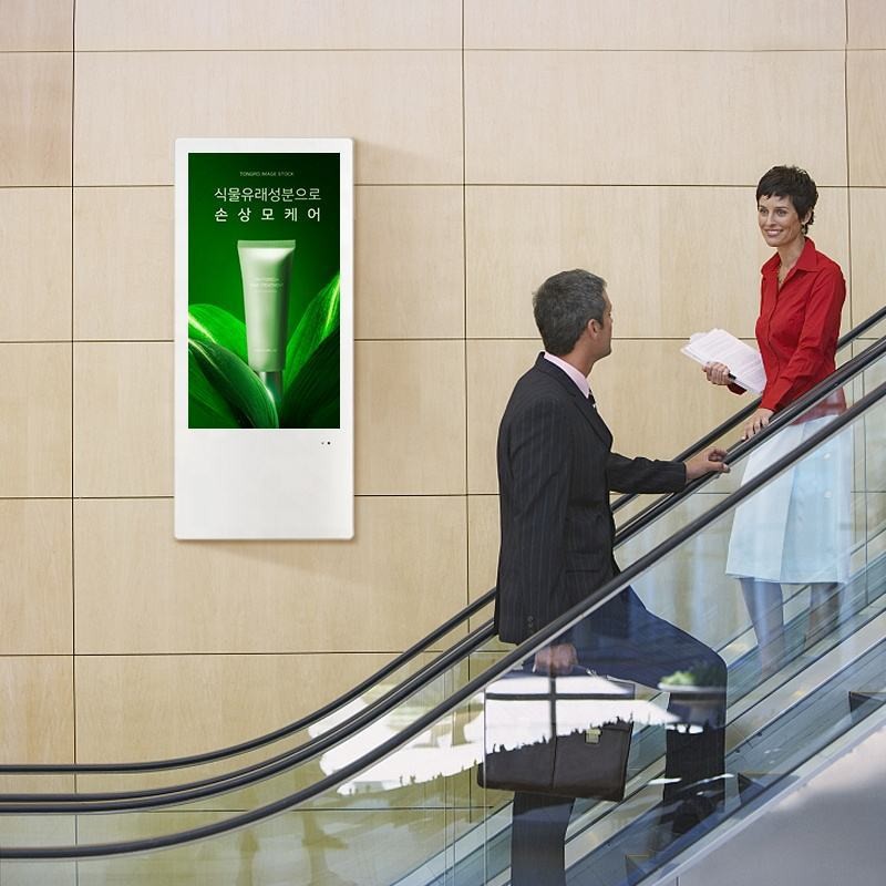 22/18.5” Elevator Advertising Display Video Wall电梯广告机图3