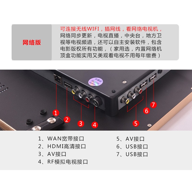 液晶电视批发32寸43寸50寸55寸65寸4K智能网络WIFI电视机厂家直销图2