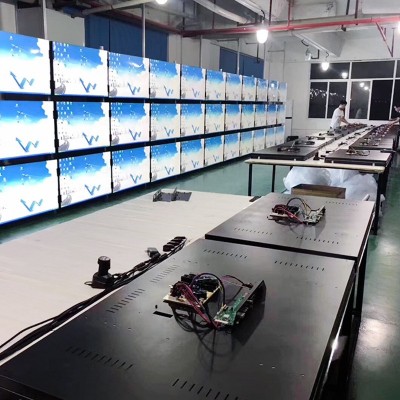 液晶拼接屏46/49/55寸高清超窄边无缝广告显示屏会议监控显示屏