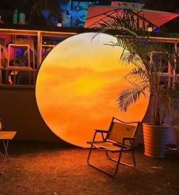 网红灯箱氛围感灯箱餐饮奶茶露营地打卡热门广告标识灯箱引流神器图1