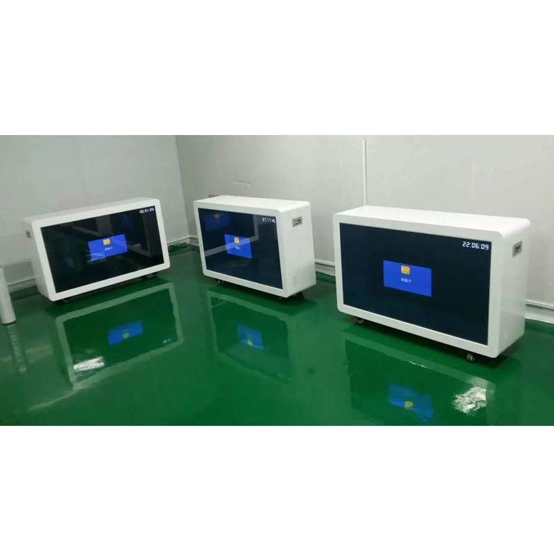 厂家定制款液晶展示柜广告机透明屏触摸显示屏桌商用实物首饰展柜图3