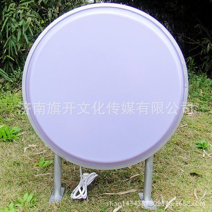 户外广告双面吸塑灯箱 门头灯箱 圆形招牌灯箱 空白亚克力灯箱图3
