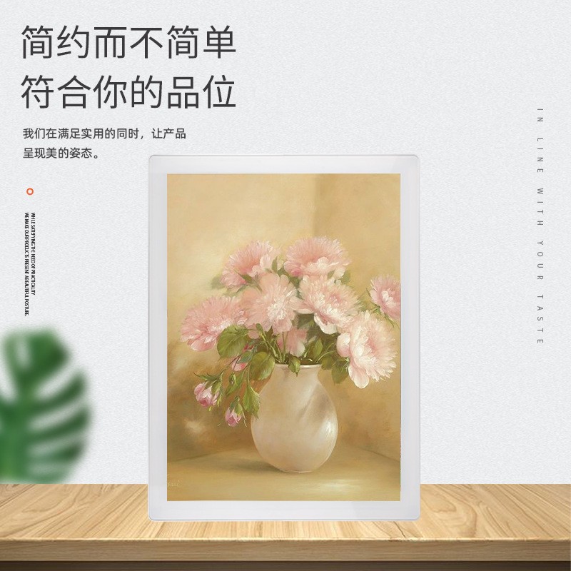 分众新品4560cm铝合金平板电梯镜框钢化玻璃面板结实厂家供应批发图2