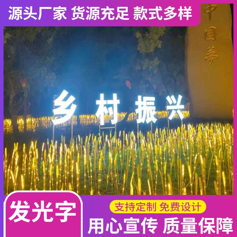 厂家供应亚力克发光字立体树脂迷你字无边字 不锈钢材质规格可选图3