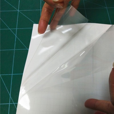 丽宝超透双面胶油性胶灯箱广告亚克力玻璃水晶画照片粘合宽幅耗材