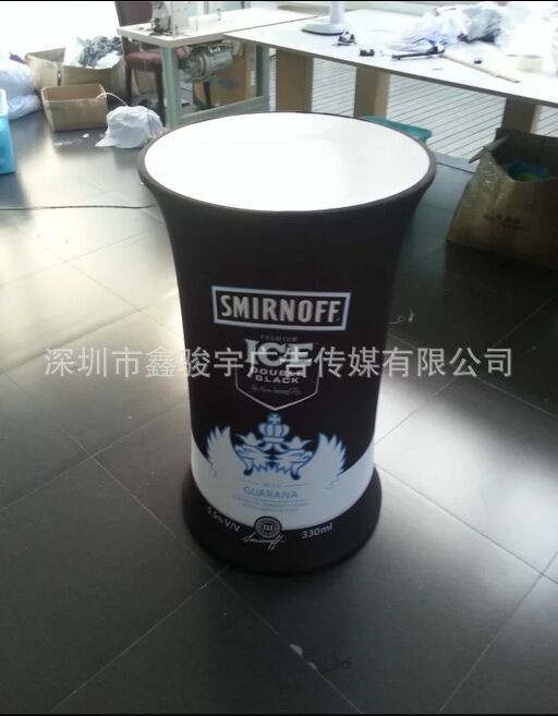 批发便携广告折叠桌超市促销台招生活动展示桌试吃台展示架图3