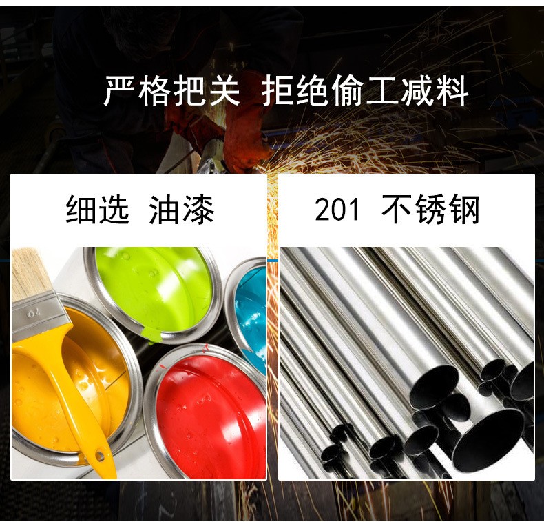 不锈钢禁止停车警示牌 请勿泊车告示牌专用车位停车位警示 桩a字牌图3