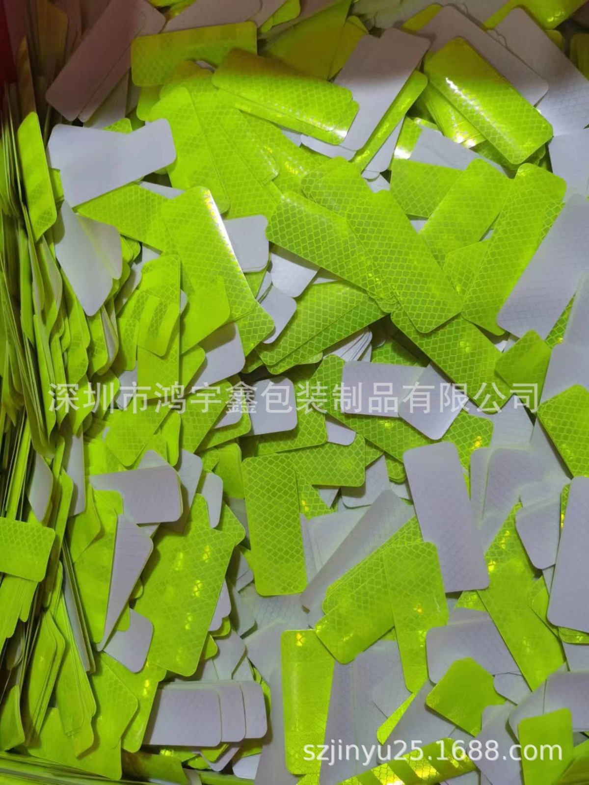 超强级电动车摩托车汽车自行车反光条反光贴夜光膜反光警示贴批发图2