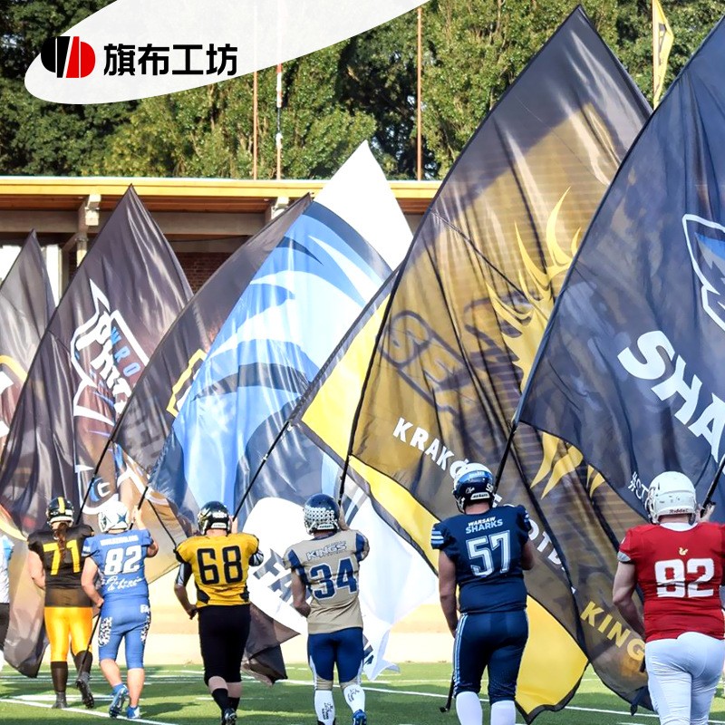 演出幕布定制外贸旗帜超大展示旗子广告旗赛事旗户外双面彩旗订做图2