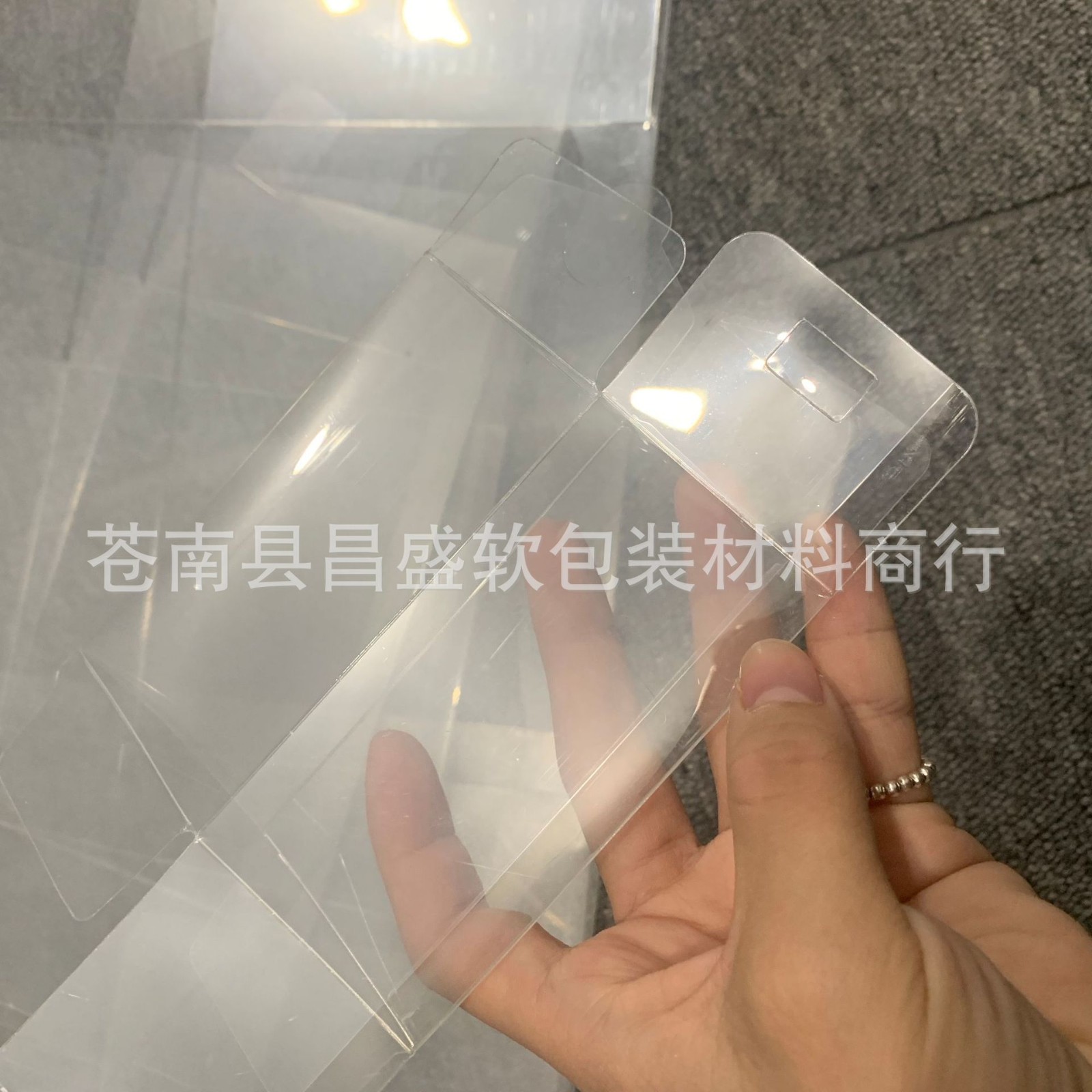 厂家直供高透PET窗口膜 贴窗片APET透明塑料膜 PVC塑料片绝缘片图2