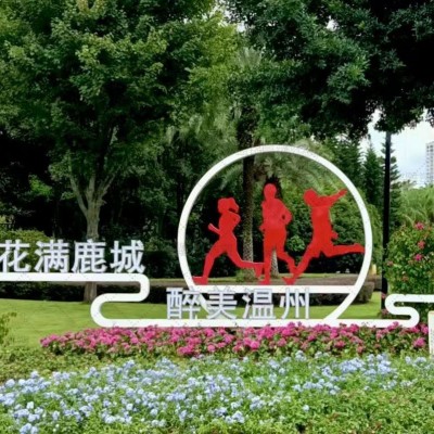不锈钢运动雕塑户外城市校园雕塑广场园林文化景观白钢小品摆件