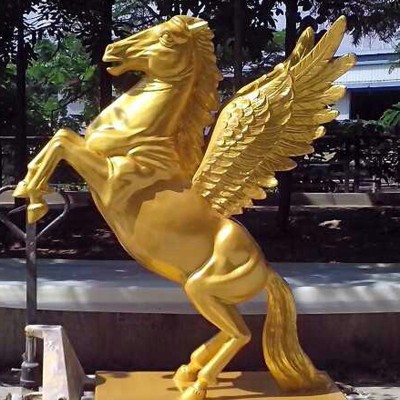 铜马铜狮子铜鹿铜麒麟雕塑 大型纯铜工艺品摆件 公司门口铸铜动物