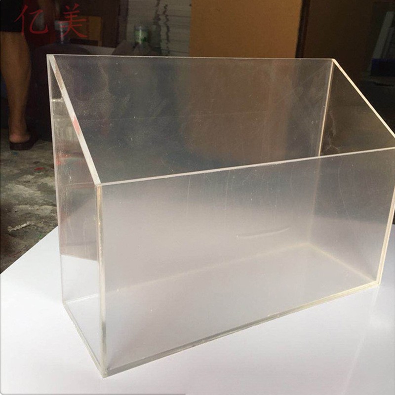 透明亚克力唇釉整理口红架口红收纳盒带翻盖防尘桌面化妆品收纳盒图2