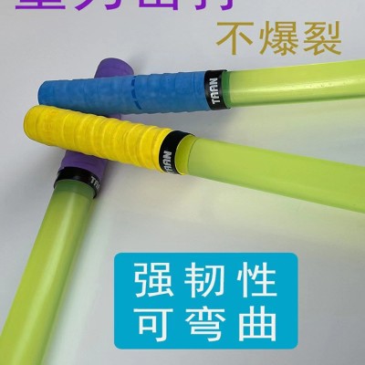 牛筋棒实心防身车载防卫高弹力胶棍塑料棒聚氨酯棒短棍橡胶棒加工