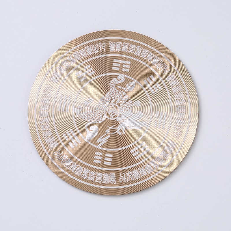 厂家直供CD纹铝片标牌铭牌 金属装饰片氧化拉丝CD纹铝牌加工定制图3