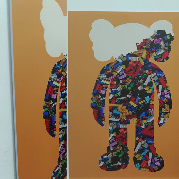 装饰画客厅画企业形象展示墙PVCUV打印PVC字雪弗板打印画图3