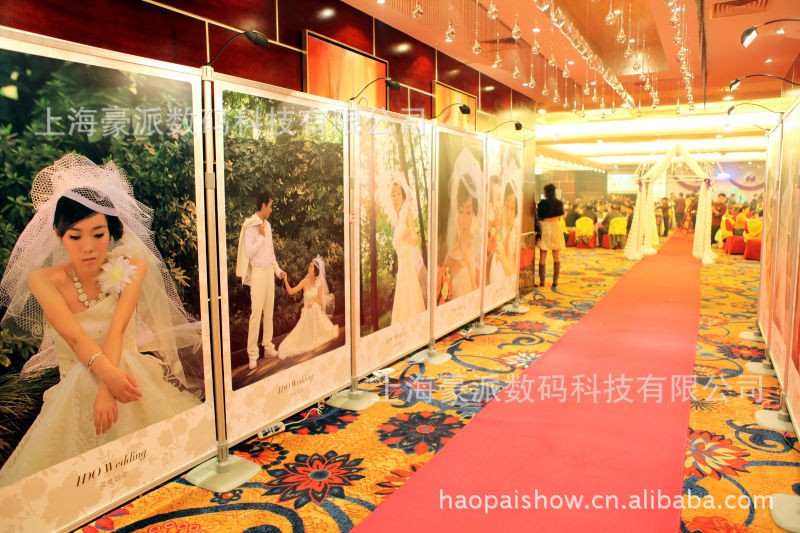 快展展架快速展览展示架便携式展览展示方案会议活动广告物料制作图2