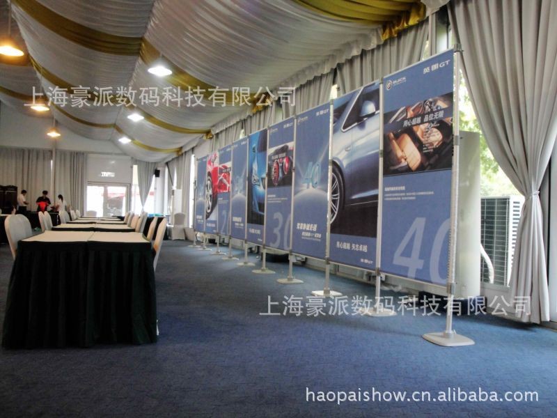 快展展架快速展览展示架便携式展览展示方案会议活动广告物料制作