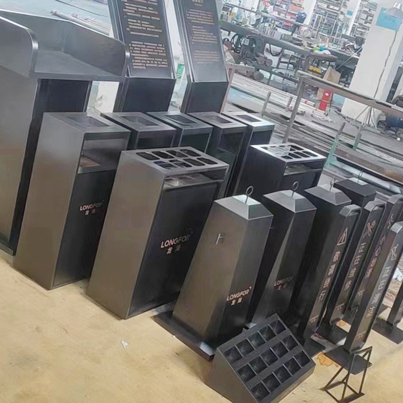 房地产导视牌售楼处精神堡垒导向标识标平面图导视台指示牌定 制图2