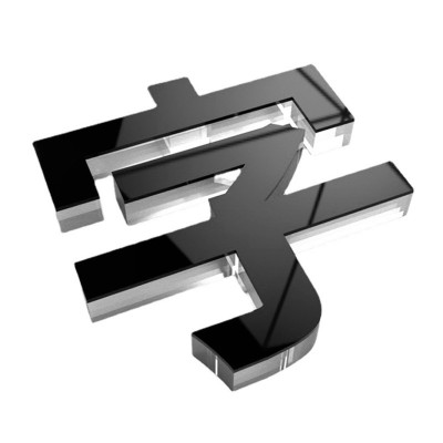 深圳厂家直供形象墙广告字亚克力水晶字制作LOGO招牌水晶字