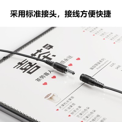 挂壁式商场超市海报展示招牌抽画亚克力灯箱厂家LED发光广告牌