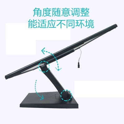 玻璃亚克力发光菜单灯箱奶茶店吧台价目表立式广告牌点餐展示牌
