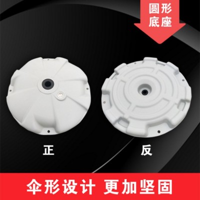 罗盘注水旗杆5米圆形底座户外彩旗广告刀道旗制定旗帜 旗杆批发