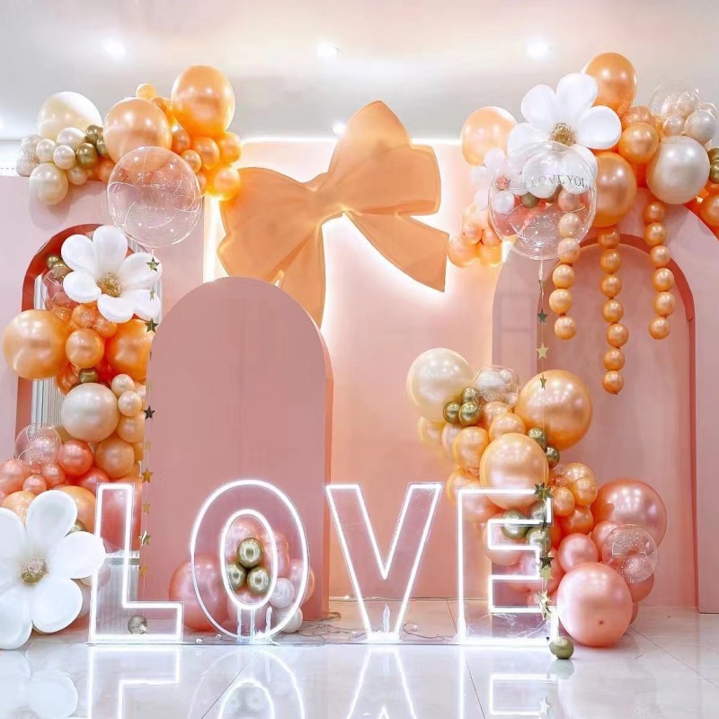 LOVE求婚告白惊喜浪漫布置灯BABY发光字母LED霓虹灯字体造型图2