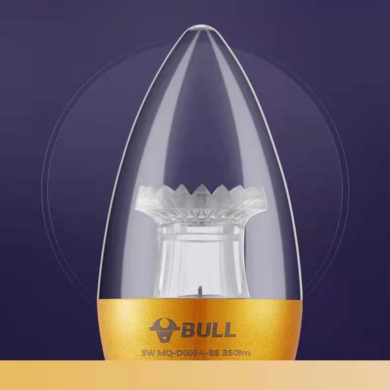 公牛LED节能灯e14光源小螺口蜡烛泡尖泡高亮3W5W节能灯家用单灯光图2
