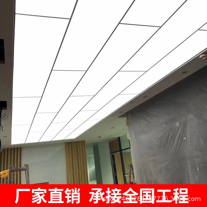 广州佛山深圳软膜天花吊顶承接工程LED灯膜酒店办公室UV软膜灯箱图2